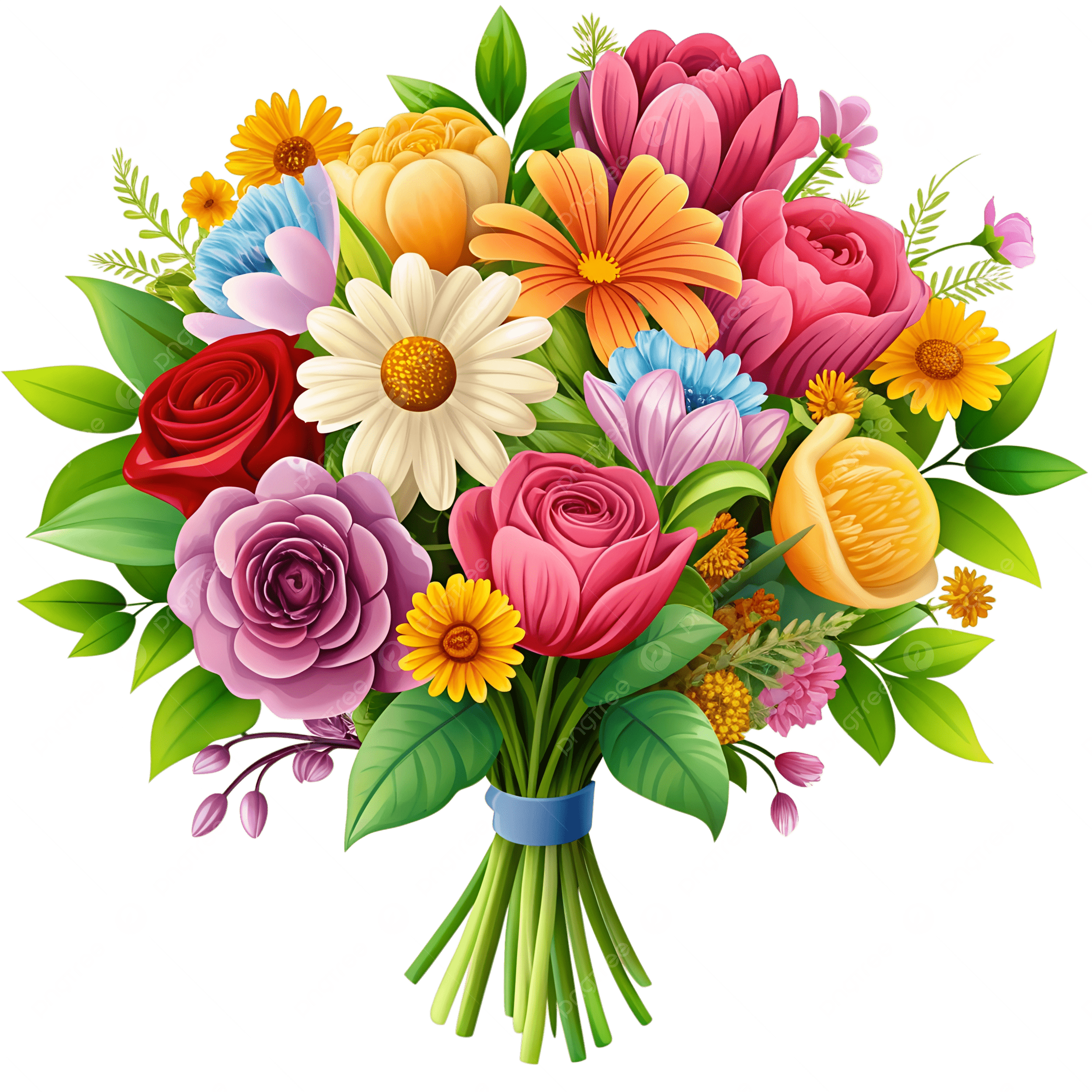 Colorful flower bouquet